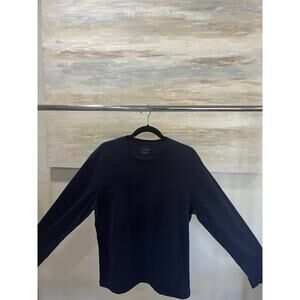 Relaxed Long-Sleeve Premium Weight Cotton T-Shirt for Men